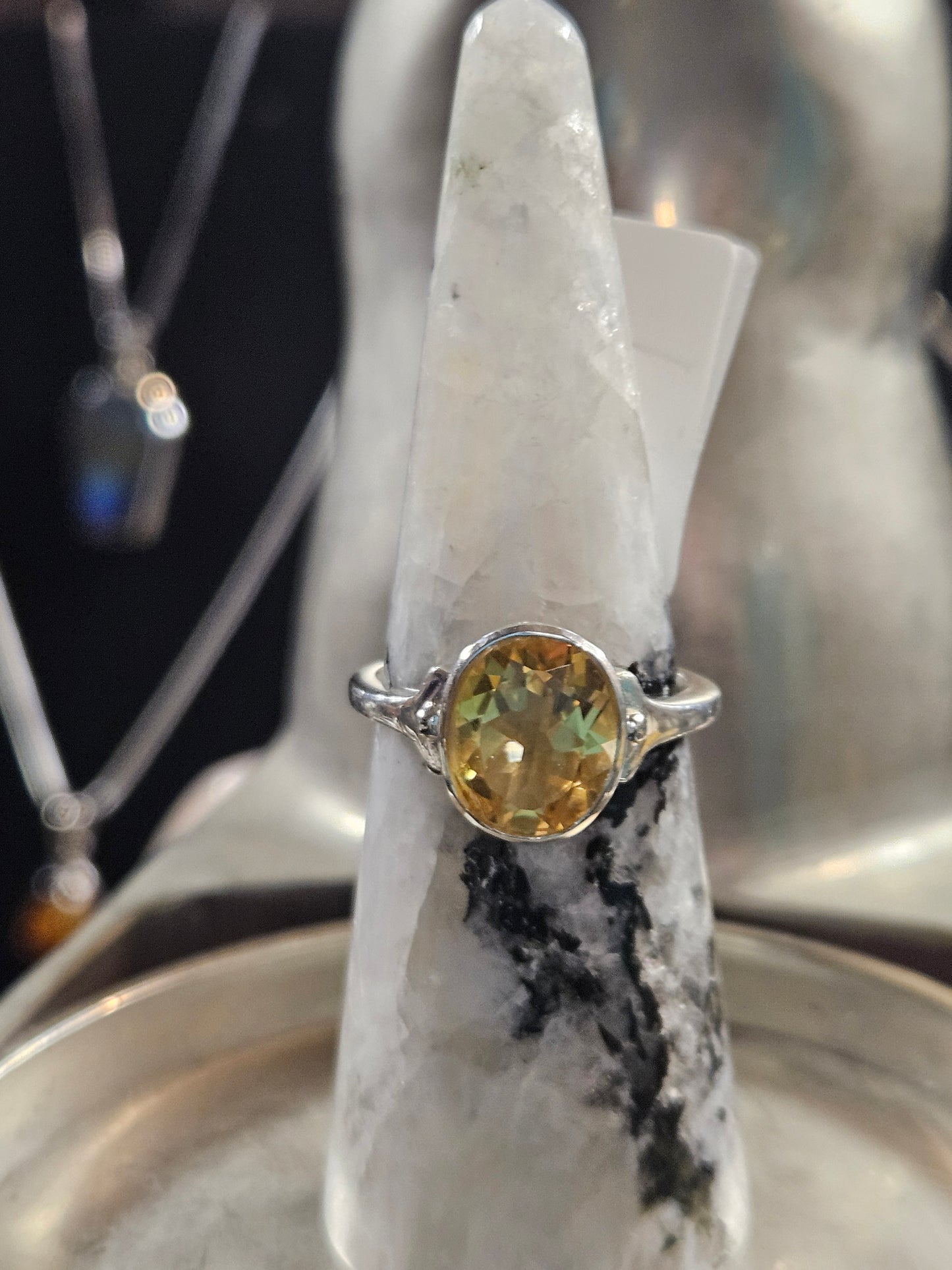 Citrine silver 9