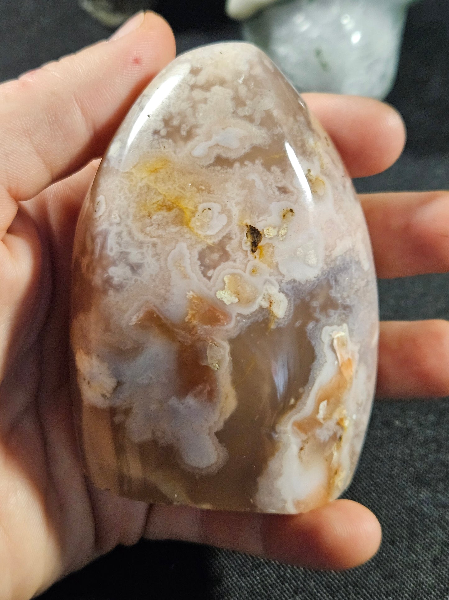 Flower Agate Freeform