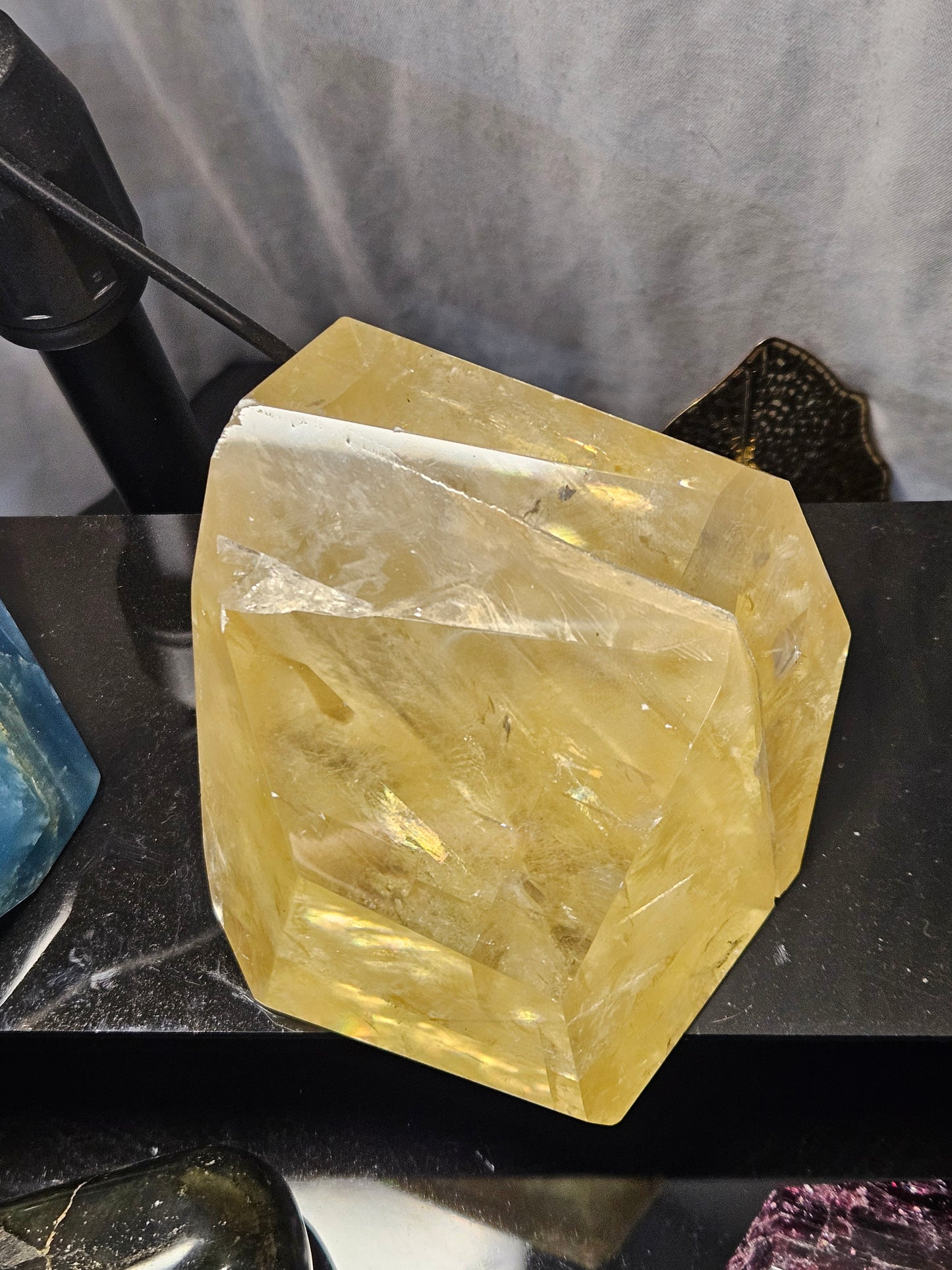 Golden Optical Calcite