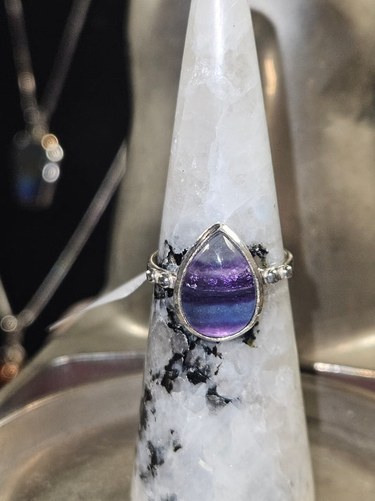 Fluorite silver 8
